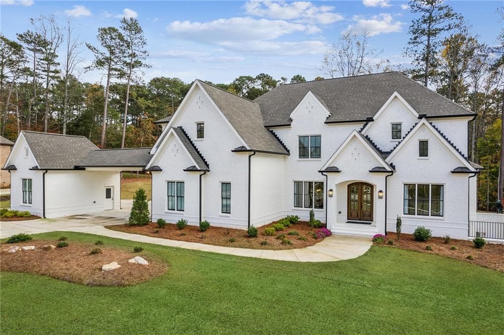 7 bedroom, 7 bathroom, 7,000 sq ft single family residence sold at 1105 Bream Drive, Milton, GA 30004