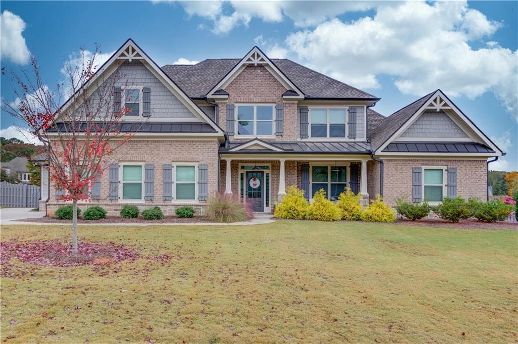 5 bedroom, 5 bathroom single family residence sold at 1635 Rambling Rill Circle, Statham, GA 30666