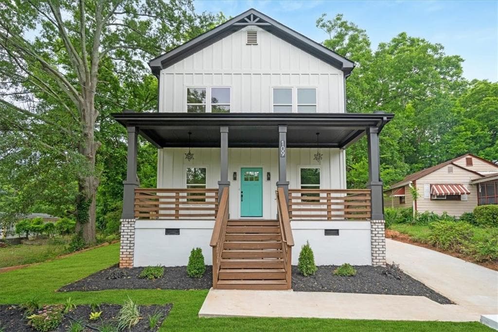 4 bedroom, 3 bathroom, 1,850 sq ft single family residence sold at 109 Moury Avenue, Atlanta, GA 30315