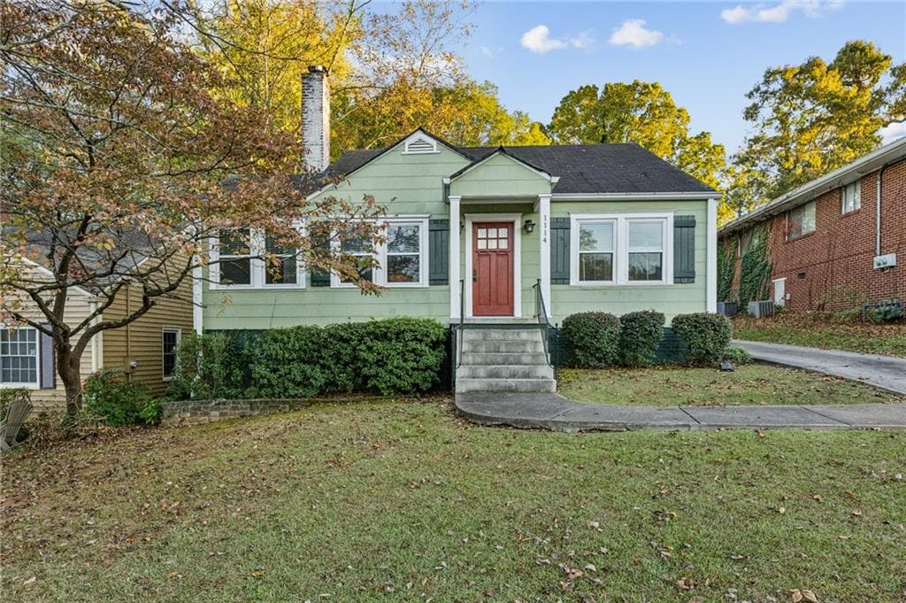 2 bedroom, 2 bathroom, 1,000 sq ft single family residence sold at 1114 Winburn Drive, East Point, GA 30344