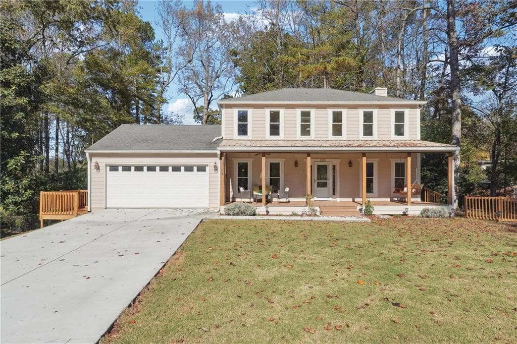 4 bedroom, 3 bathroom, 2,432 sq ft single family residence sold at 635 Crab Orchard Drive, Roswell, GA 30076