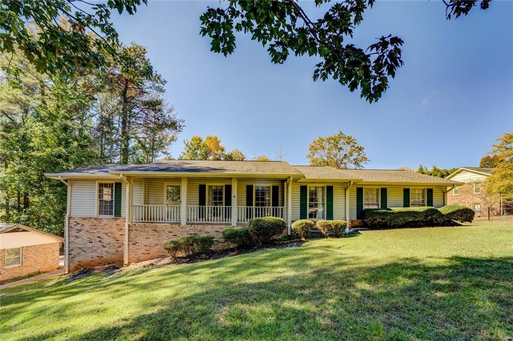3 bedroom, 2 bathroom single family residence sold at 2647 Club Forest, Conyers, GA 30013