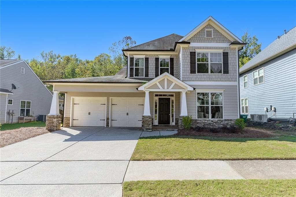 4 bedroom, 3 bathroom, 2,182 sq ft single family residence sold at 506 Winder Trail, Canton, GA 30114