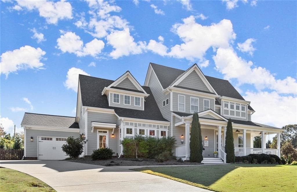 5 bedroom, 6 bathroom single family residence sold at 6415 WINTER HARBOR Drive, Flowery Branch, GA 30542