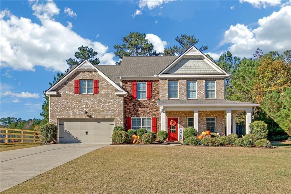 5 bedroom, 3 bathroom single family residence sold at 313 Hill Top Overlook, Canton, GA 30114