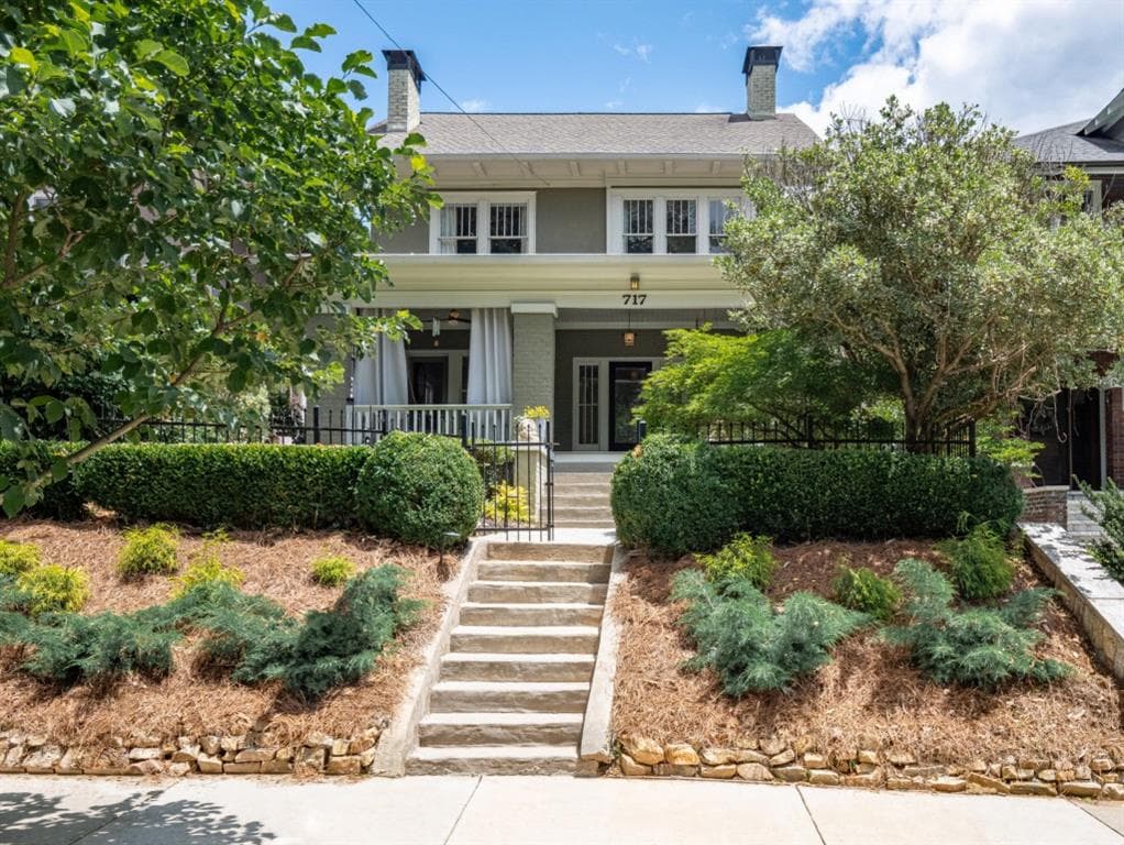 5 bedroom, 5 bathroom, 3,499 sq ft single family residence sold at 717 Myrtle Street, Atlanta, GA 30308