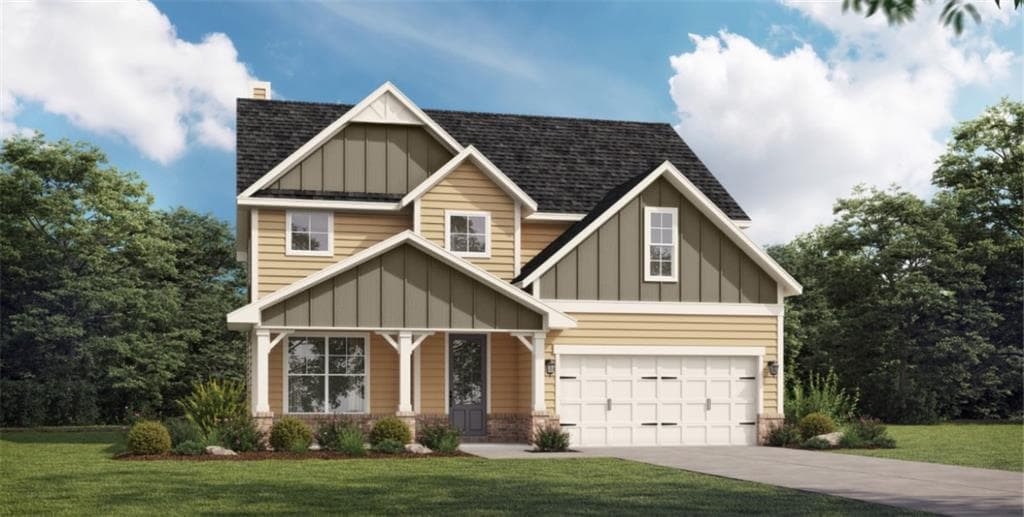 5 bedroom, 4 bathroom single family residence sold at 1099 Boulder Drive Lot 104, Gray, GA 31032