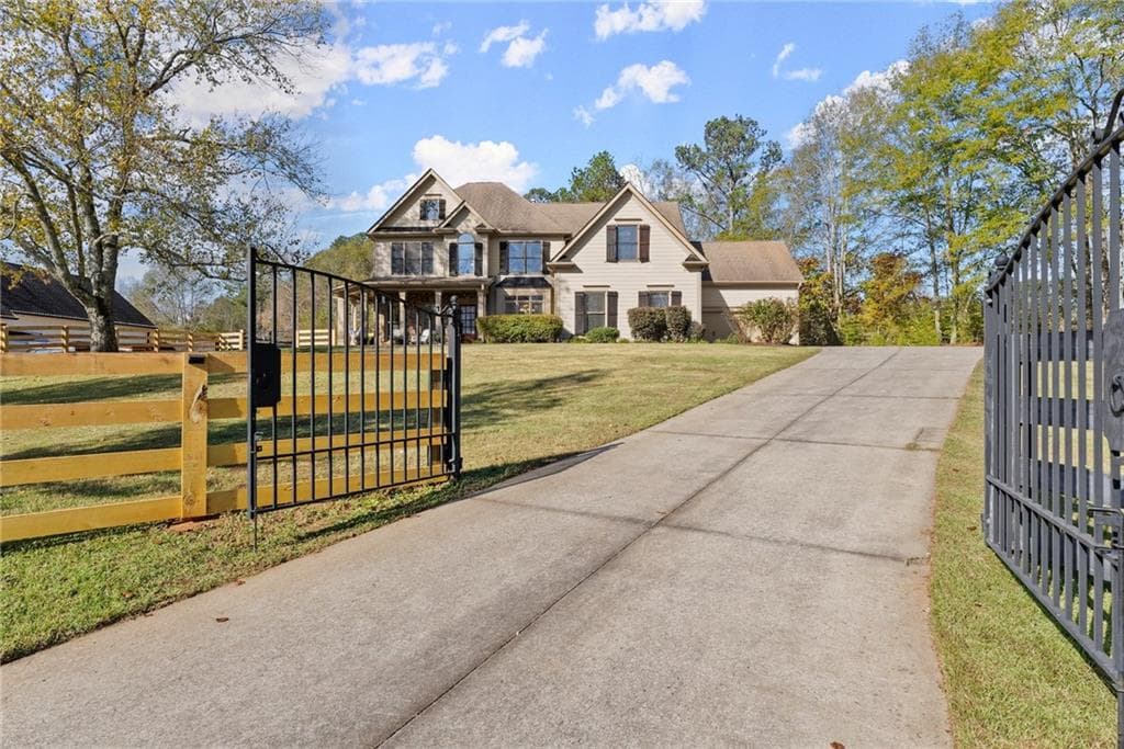 5 bedroom, 3 bathroom single family residence sold at 7210 Wallace Tatum Road, Cumming, GA 30028