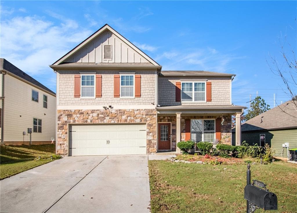 5 bedroom, 3 bathroom, 3,068 sq ft single family residence sold at 561 Greyhound Court, Union City, GA 30291