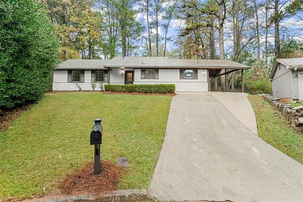 4 bedroom, 2 bathroom single family residence sold at 6107 Phillip Lane, Lithonia, GA 30058