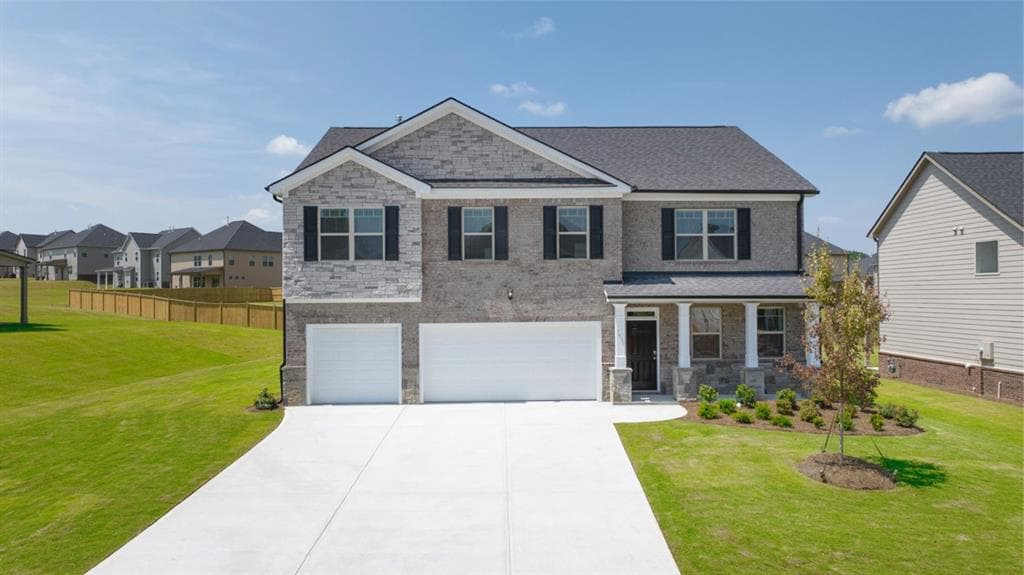 5 bedroom, 5 bathroom, 3,481 sq ft single family residence sold at 270 Aspen Valley Drive, Loganville, GA 30052 — photo 1 of 1