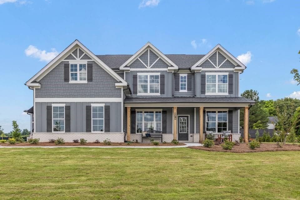 5 bedroom, 4 bathroom single family residence sold at 7130 Carruthers Way Lot 10, Dawsonville, GA 30534