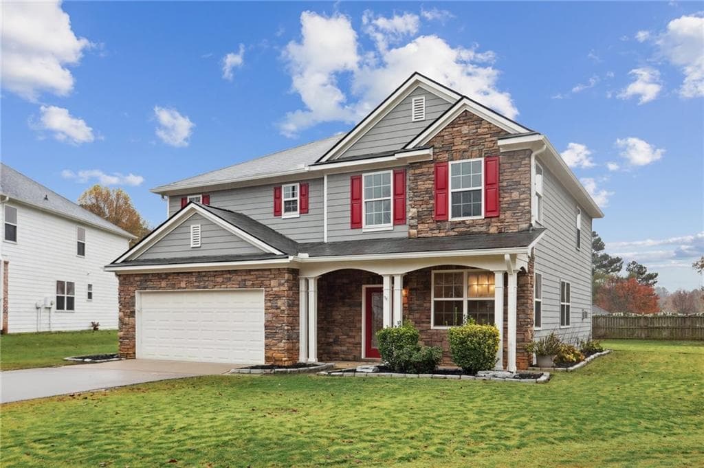 3 bedroom, 3 bathroom, 2,695 sq ft single family residence sold at 205 Riley Court, Canton, GA 30115