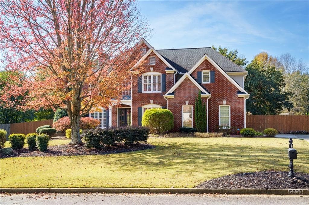 5 bedroom, 3 bathroom, 2,785 sq ft single family residence sold at 5030 Broughton Street, Roswell, GA 30075