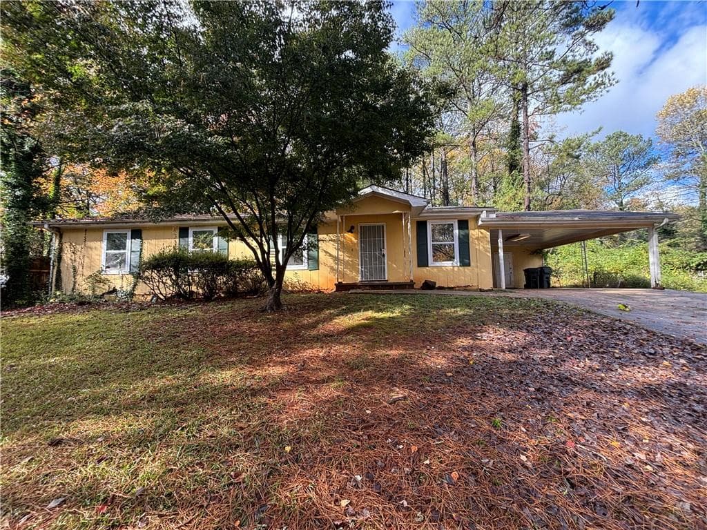 4 bedroom, 2 bathroom single family residence sold at 470 Pineland Road, Mableton, GA 30126