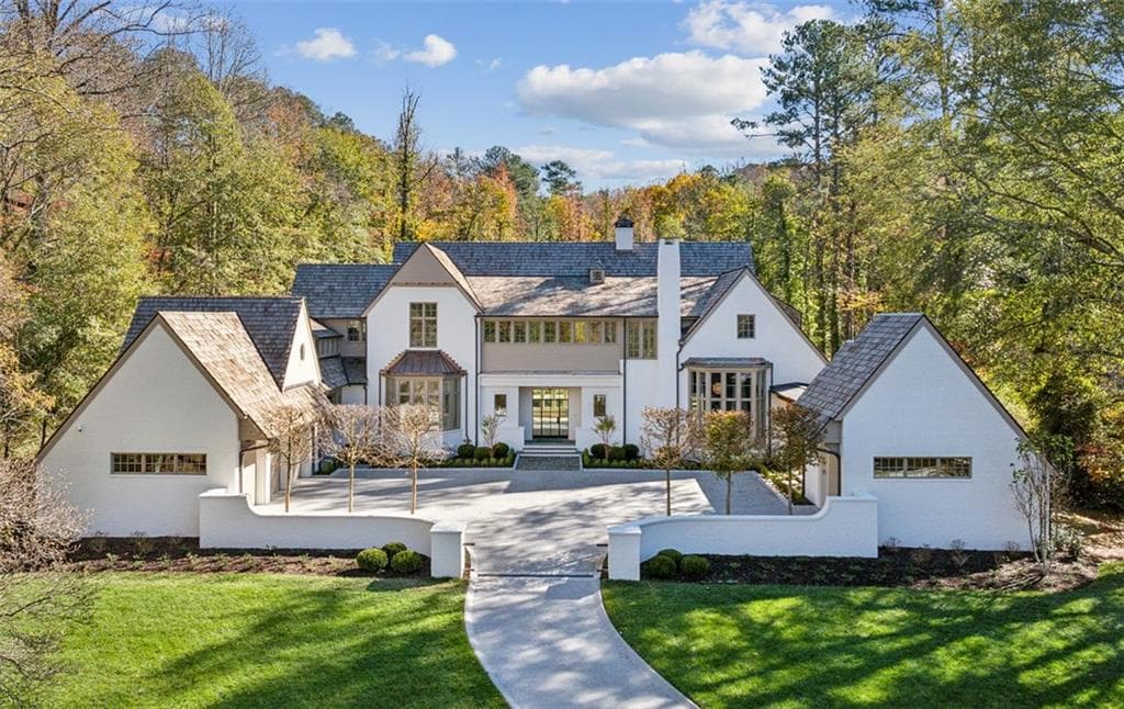 5 bedroom, 11 bathroom single family residence sold at 840 N Island Drive, Sandy Springs, GA 30327