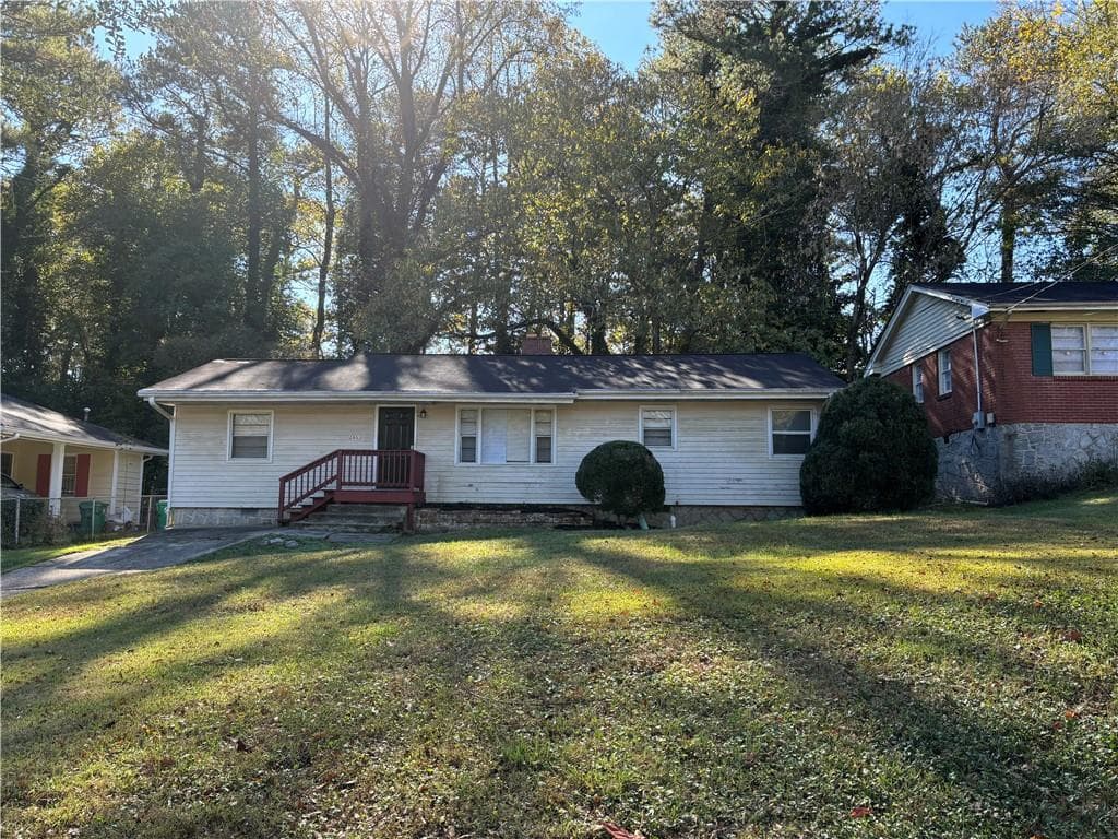 3 bedroom, 1 bathroom single family residence sold at 2053 Juanita Street, Decatur, GA 30032