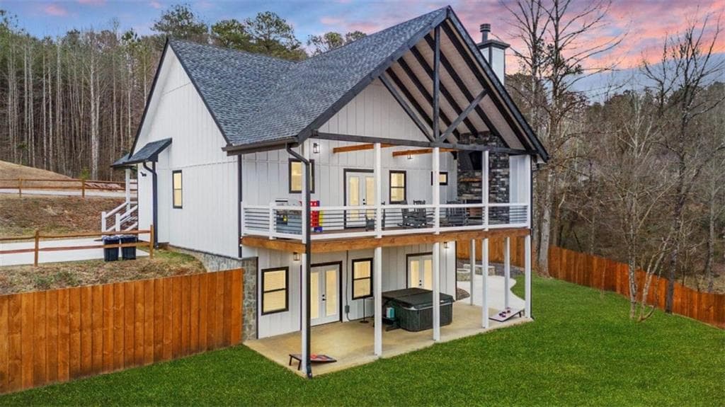 3 bedroom, 3 bathroom single family residence sold at 204 Mountain Trace, Ellijay, GA 30540