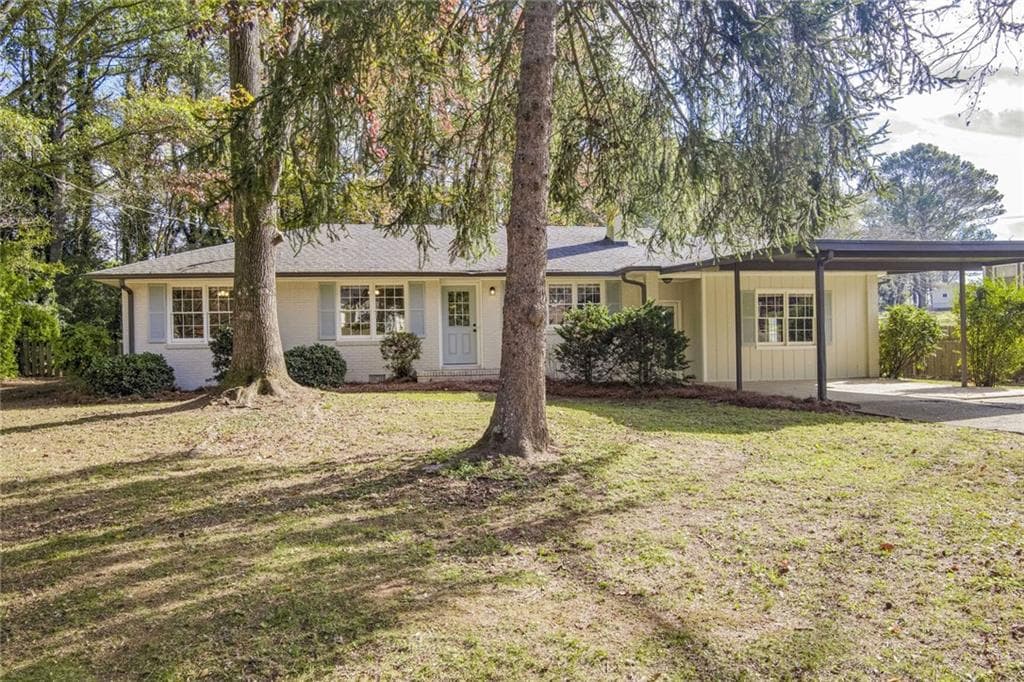 3 bedroom, 2 bathroom single family residence sold at 154 Windy Hill Court, Alpharetta, GA 30004