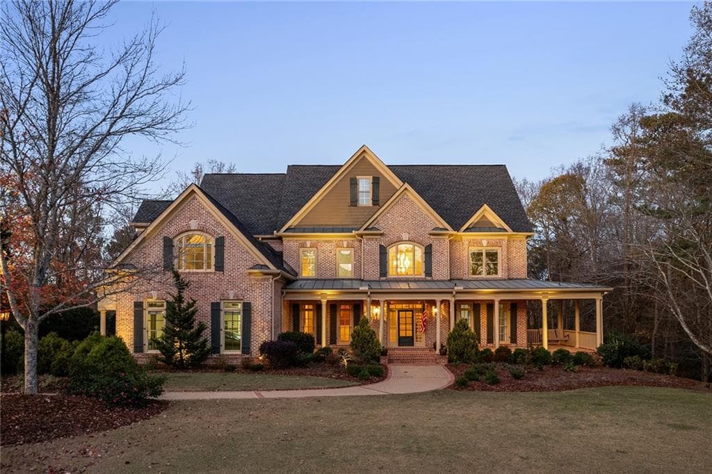 6 bedroom, 7 bathroom single family residence sold at 12695 Old Surrey Place, Roswell, GA 30075