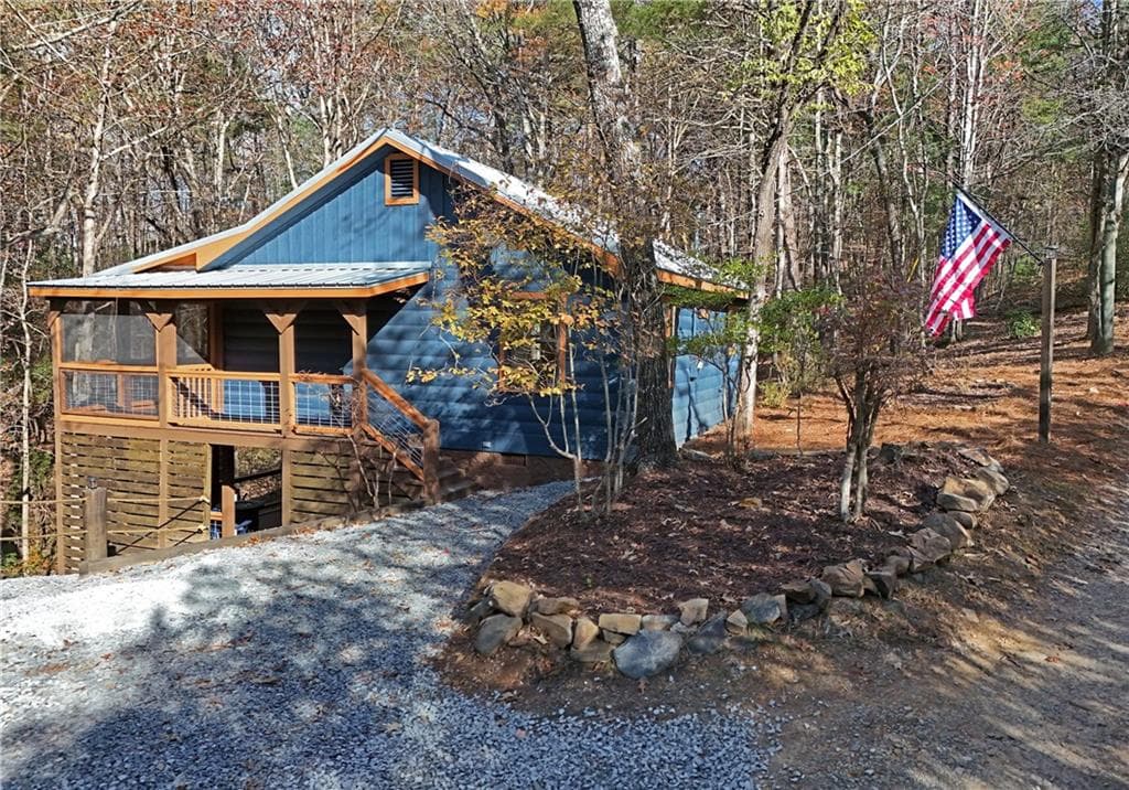 2 bedroom, 1 bathroom single family residence sold at 74 River Ranch Road, Ellijay, GA 30540