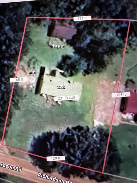 3 bedroom, 2 bathroom single family residence sold at 7980 Richardson Road, Winston, GA 30187