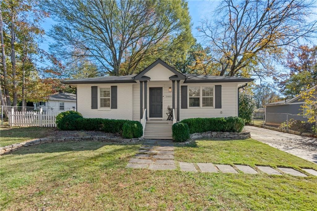 2 bedroom, 2 bathroom single family residence sold at 3403 Ridgecrest Road, Smyrna, GA 30080