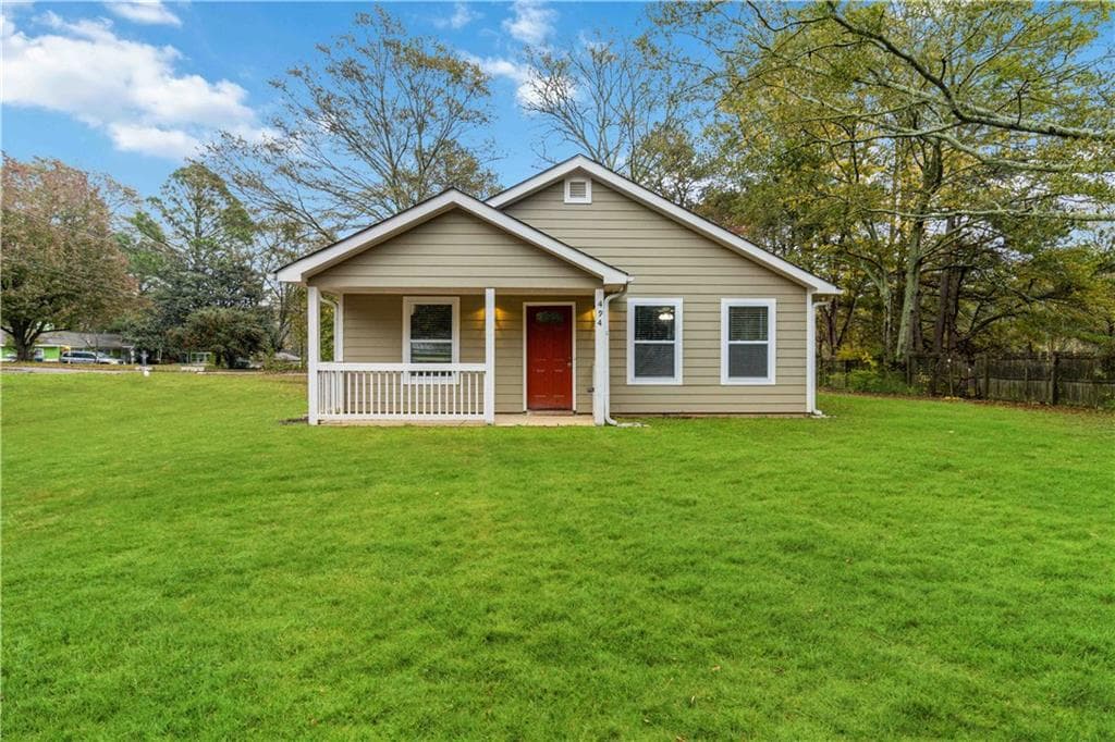 3 bedroom, 2 bathroom single family residence sold at 494 Ridgecrest Drive, Riverdale, GA 30274