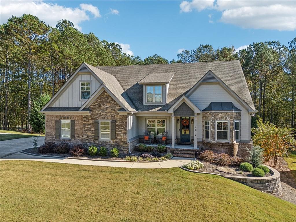 5 bedroom, 6 bathroom, 4,555 sq ft single family residence sold at 3004 Sweetwater Trail, Monroe, GA 30656