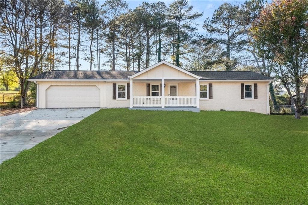 3 bedroom, 2 bathroom single family residence sold at 1863 Bennett Ridge, Snellville, GA 30078
