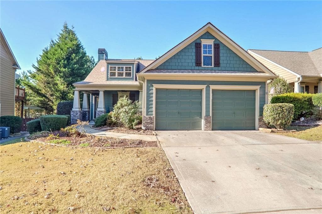 3 bedroom, 2 bathroom single family residence sold at 411 Arrowhead Trail, Canton, GA 30114