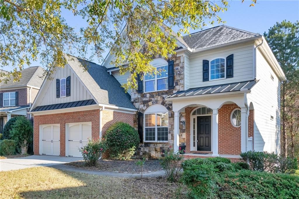 5 bedroom, 4 bathroom single family residence sold at 116 Northbrooke Trace, Woodstock, GA 30188