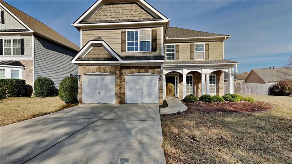 4 bedroom, 3 bathroom single family residence sold at 50 Stallion Way, Hiram, GA 30141