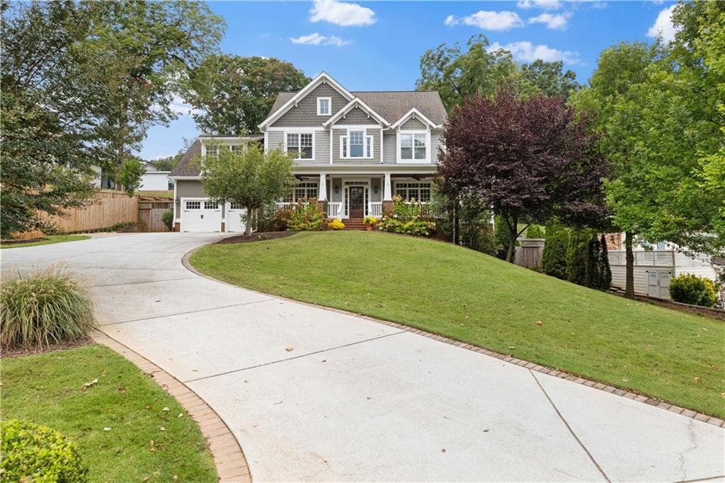5 bedroom, 5 bathroom, 3,795 sq ft single family residence sold at 1214 Bernadette Lane, Atlanta, GA 30329