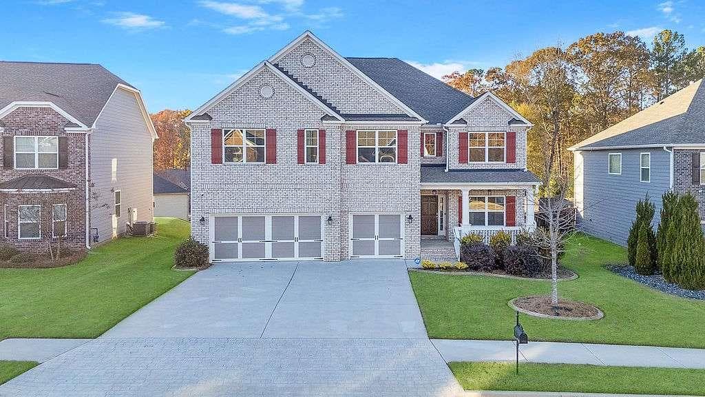 5 bedroom, 4 bathroom, 4,128 sq ft single family residence sold at 3553 Palmer Falls Drive, Douglasville, GA 30135