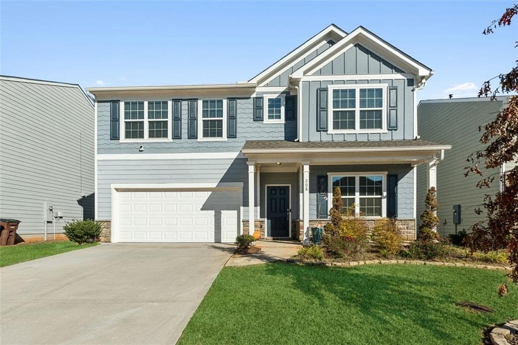 4 bedroom, 3 bathroom single family residence sold at 208 PAULOWNIA Circle, Mcdonough, GA 30253