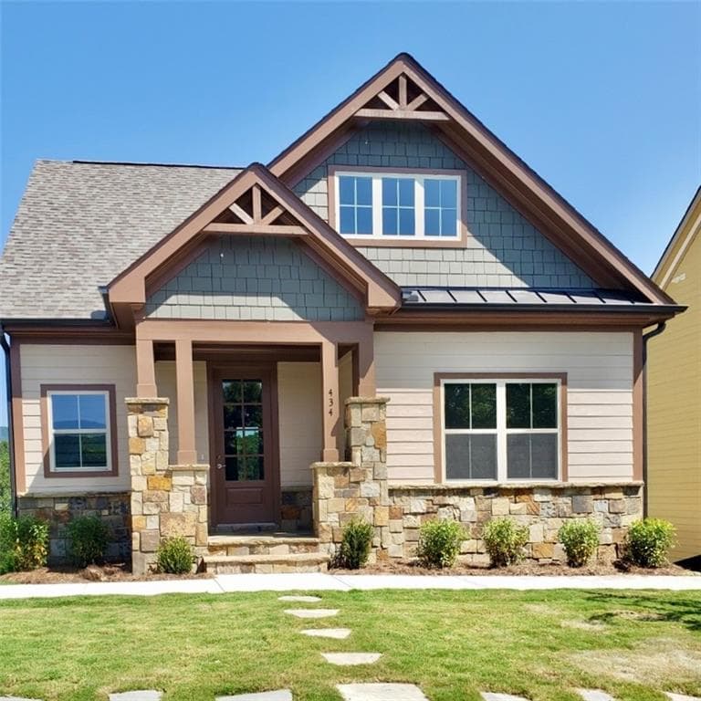 3 bedroom, 3 bathroom single family residence sold at 454 Arrowridge, Waleska, GA 30183