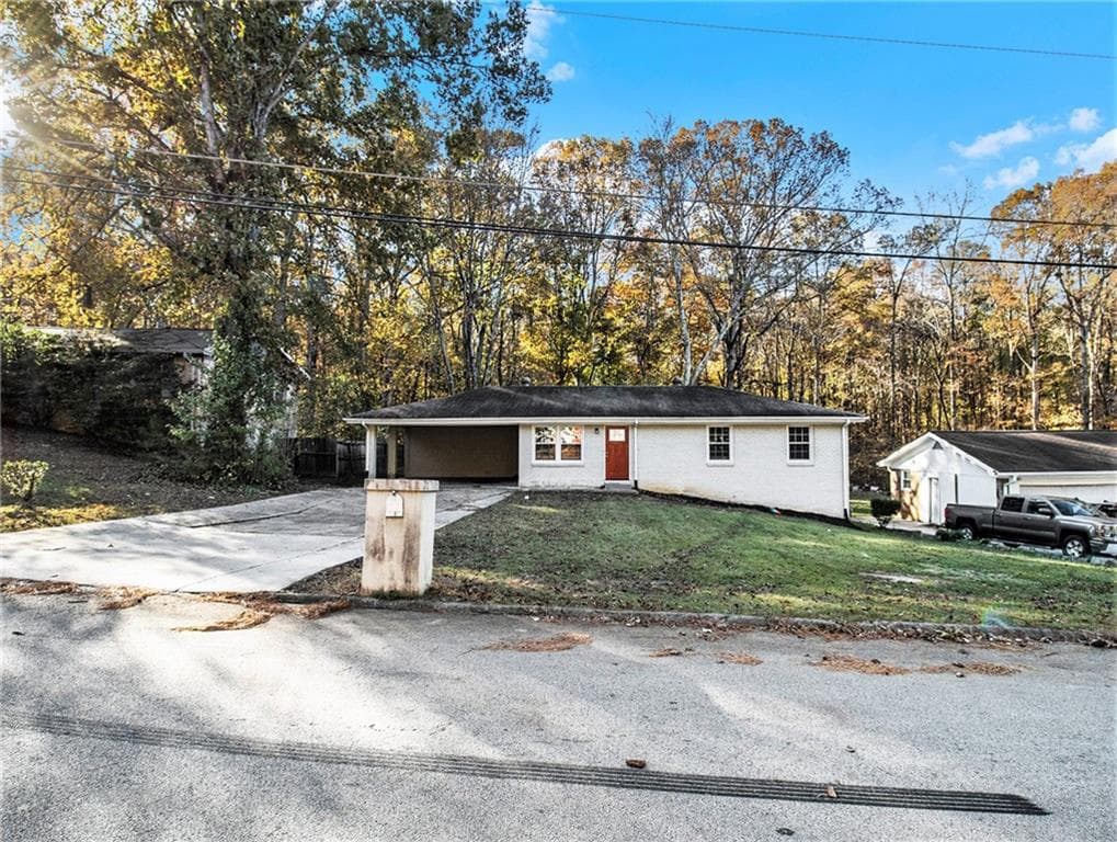 3 bedroom, 2 bathroom, 1,251 sq ft single family residence sold at 3811 Paul Street, Douglasville, GA 30135