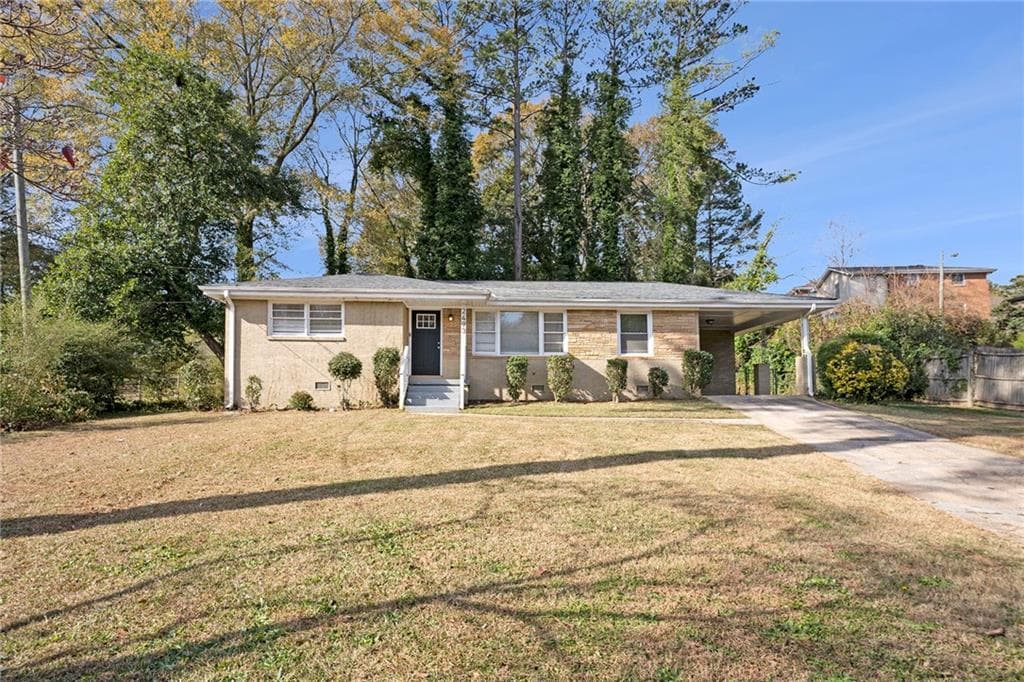 3 bedroom, 2 bathroom single family residence sold at 2493 Miriam Lane, Decatur, GA 30032