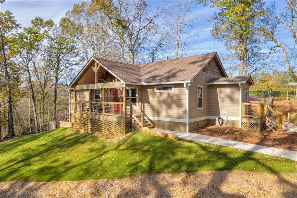 2 bedroom, 2 bathroom single family residence sold at 1780 Flat Branch Road, Ellijay, GA 30540