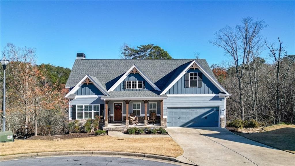 4 bedroom, 3 bathroom, 3,682 sq ft single family residence sold at 306 Trappers Bluff, Waleska, GA 30183