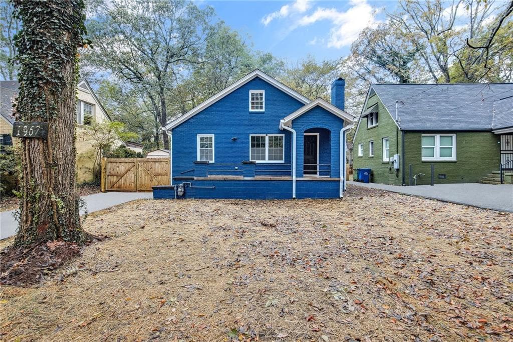 4 bedroom, 3 bathroom, 1,457 sq ft single family residence sold at 1967 Browns Mill Road, Atlanta, GA 30315