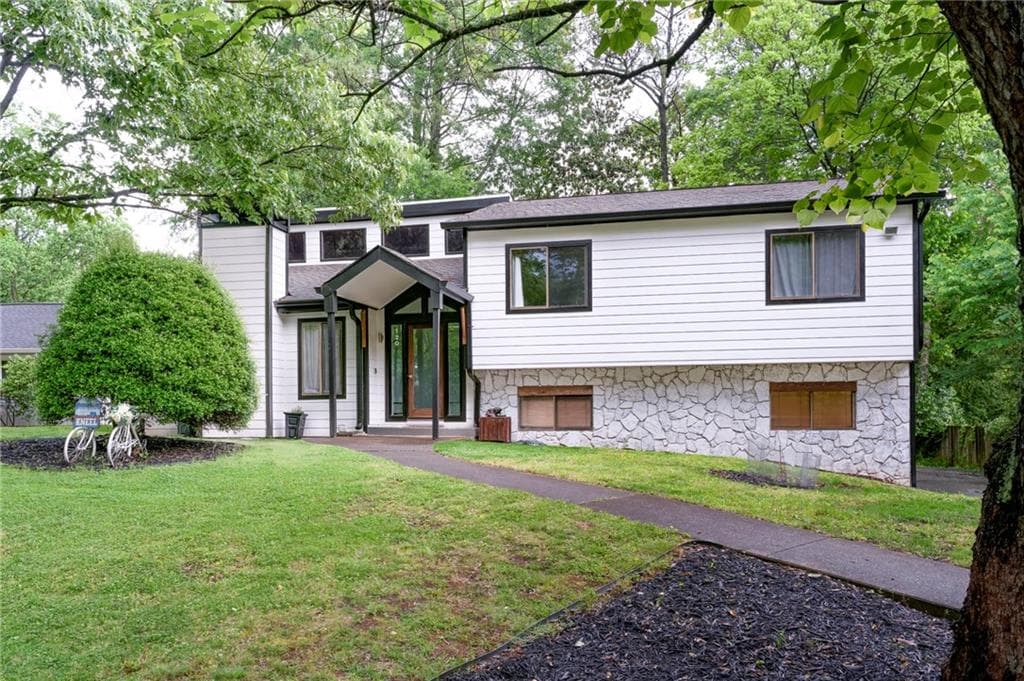 4 bedroom, 3 bathroom single family residence sold at 120 Truehedge Trace, Roswell, GA 30076