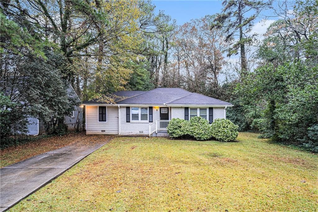 3 bedroom, 2 bathroom, 1,178 sq ft single family residence sold at 2791 Mcafee Road, Decatur, GA 30032