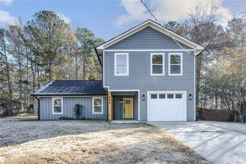 4 bedroom, 2 bathroom single family residence sold at 905 Tall Deer Drive, Fairburn, GA 30213