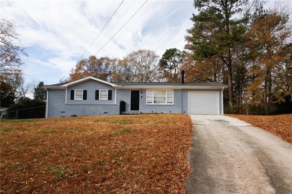 3 bedroom, 2 bathroom, 1,116 sq ft single family residence sold at 5760 Lakeview Drive, Powder Springs, GA 30127