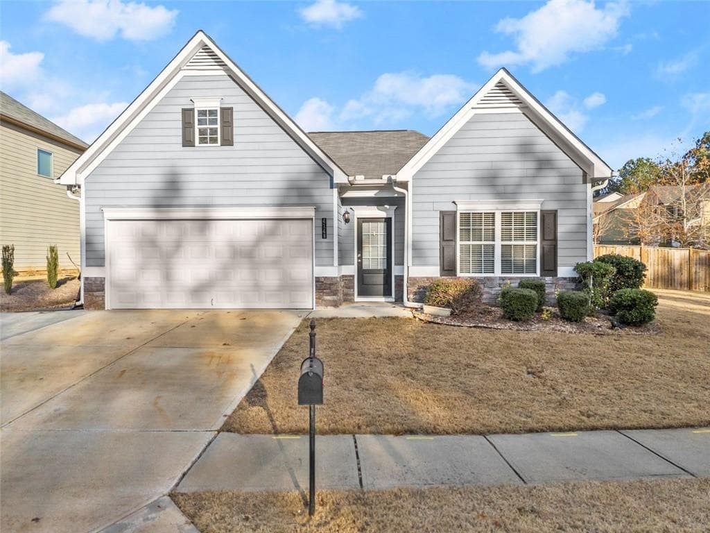 3 bedroom, 2 bathroom, 1,857 sq ft single family residence sold at 4148 VILLAGE PRESERVE Way, Gainesville, GA 30507