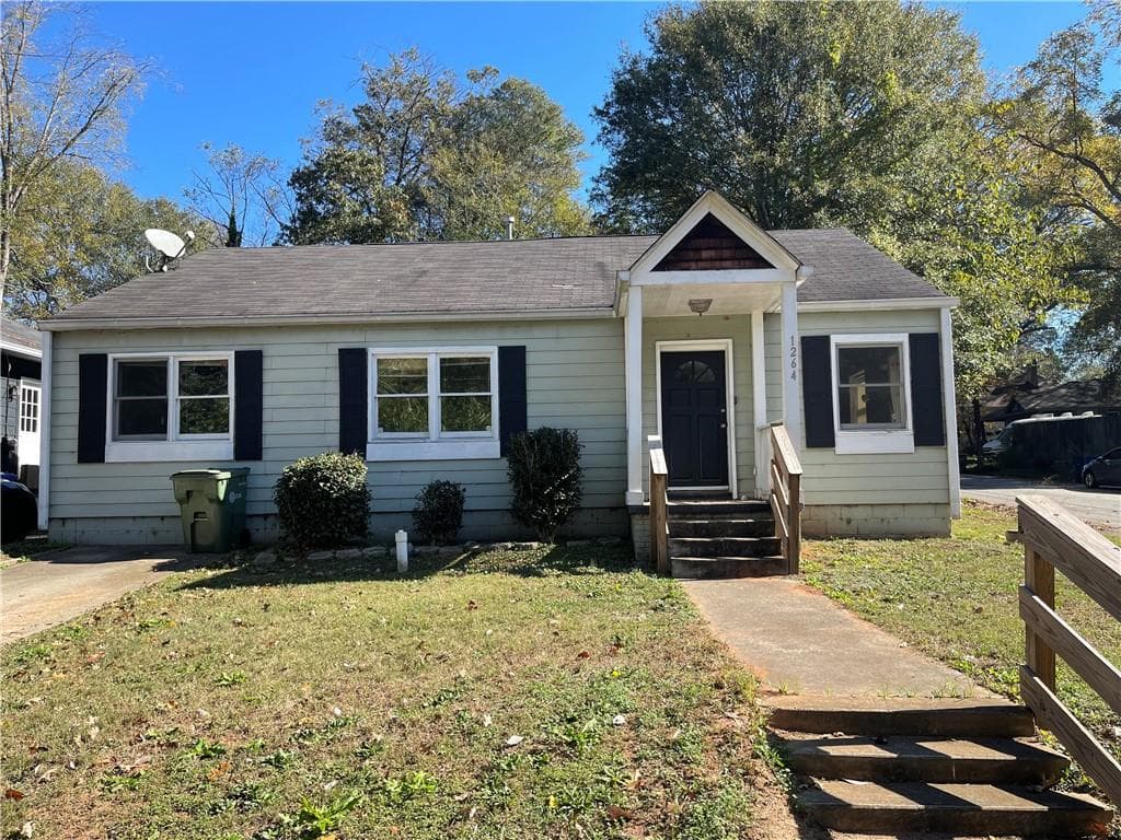3 bedroom, 2 bathroom single family residence sold at 1264 Hartford Avenue, Atlanta, GA 30310