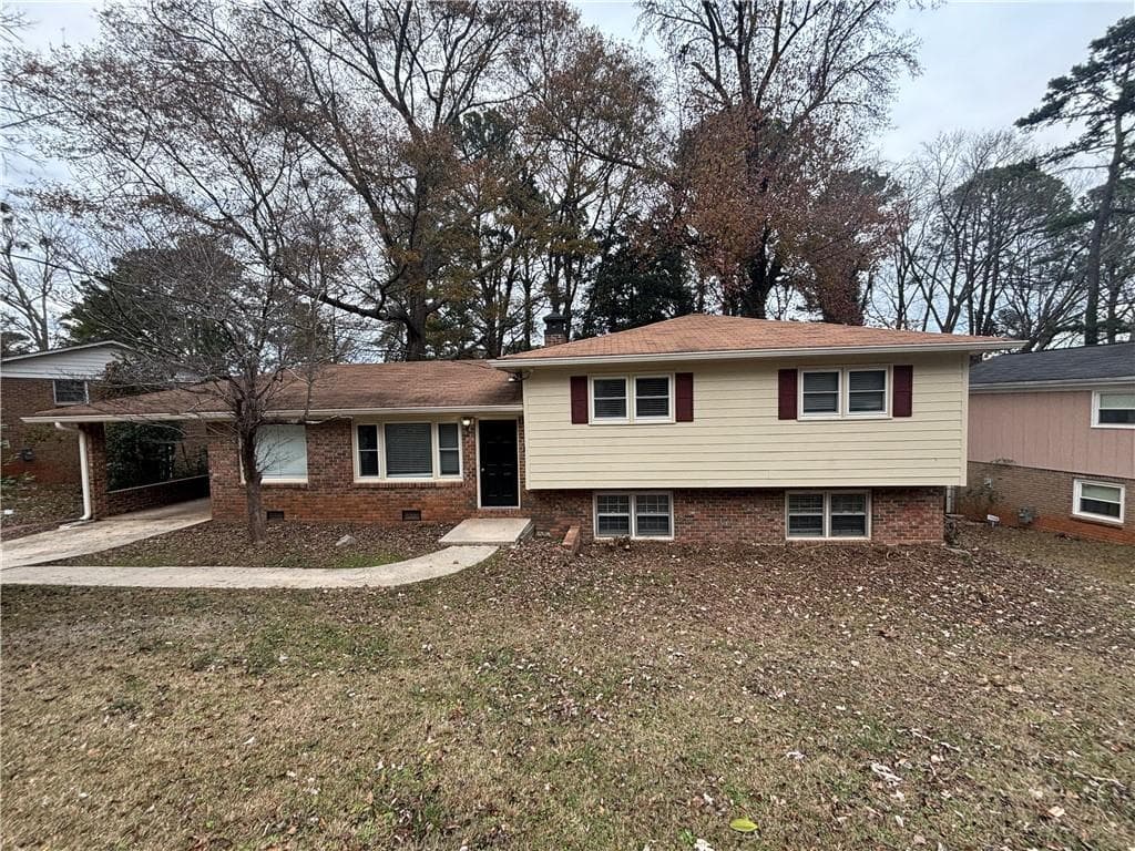 4 bedroom, 2 bathroom single family residence sold at 847 Needle Rock Drive, Stone Mountain, GA 30083