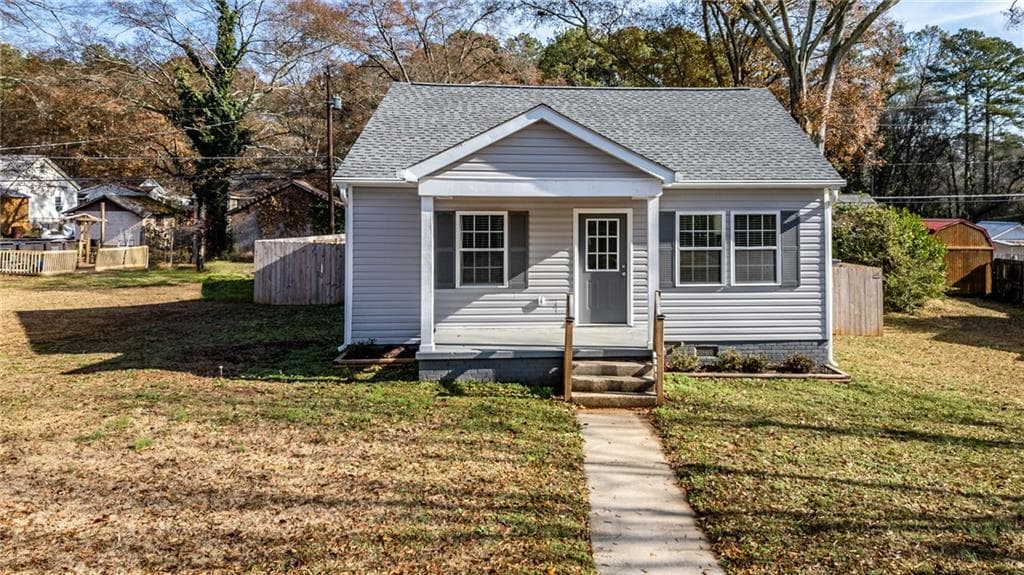 2 bedroom, 2 bathroom single family residence sold at 685 Shannon Circle, Rome, GA 30161